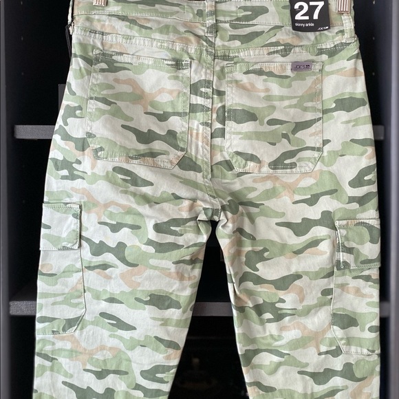 JOE’S Jeans NWT Icon Soft Olive Green Camo Ankle Cut Jean Size 27 - Picture 4 of 14